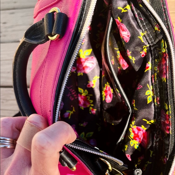 Betsey Johnson Crossbody with Gold Details - Picture 6 of 15